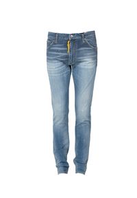 DSQUARED2 - Dsquared2 Jeansy "Cool Guy Jean" | S74LB1277S30789 | Mężczyzna | Niebieski. Okazja: na co dzień. Kolor: niebieski. Wzór: aplikacja. Styl: elegancki, casual