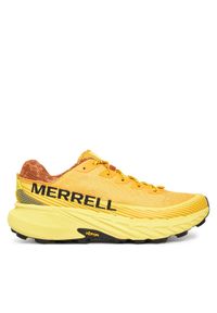 Merrell Buty do biegania Agility Peak 5 J068341 Żółty. Kolor: żółty. Materiał: materiał