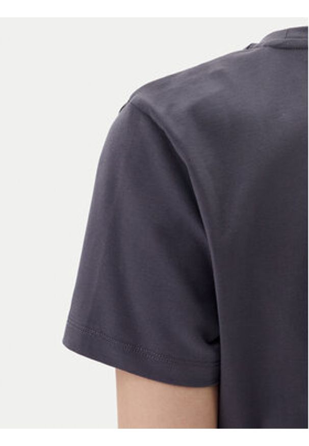 EA7 Emporio Armani Sukienka codzienna 7W000084 AF12484 U8115 Szary Regular Fit. Okazja: na co dzień. Kolor: szary. Materiał: bawełna. Typ sukienki: proste. Styl: casual