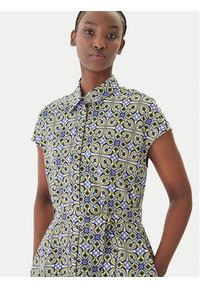 Marella Sukienka koszulowa Panino 2615221262 Kolorowy Regular Fit. Materiał: bawełna. Wzór: kolorowy. Typ sukienki: koszulowe #2