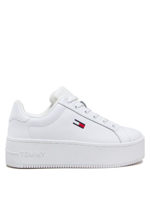 Sneakersy Tommy Jeans. Kolor: biały