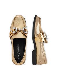 Eva Minge Loafersy AMARYLLIS-V1792B-315 Złoty. Kolor: złoty. Materiał: skóra #4
