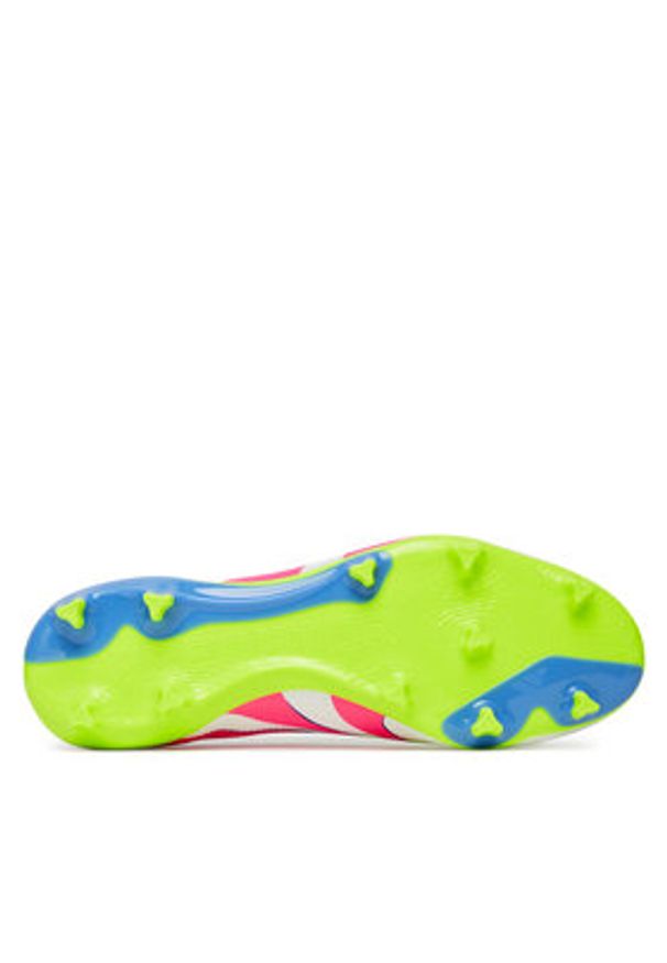 Adidas - adidas Buty do piłki nożnej Predator League Laceless Firm/Multi-Ground ID3861 Biały. Kolor: biały. Materiał: skóra