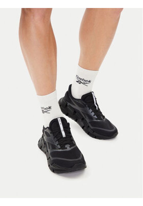 Reebok Buty do biegania EOSB-FLOATZIG 2 100239442 Czarny. Kolor: czarny. Materiał: materiał