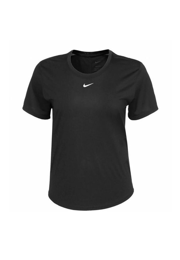 T‑Shirt Sportowy Damski Nike Dri‑Fit W Nk One Df SS. Kolor: czarny. Technologia: Dri-Fit (Nike). Sport: fitness