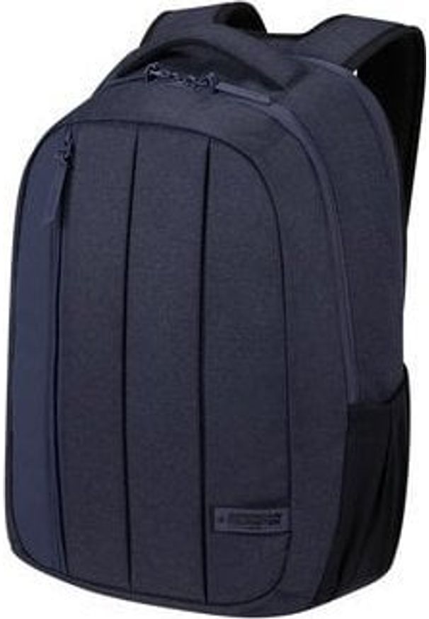 AMERICAN TOURISTER - Plecak American Tourister Plecak na laptopa 15.6 cali Streethero granatowy melanż. Kolor: niebieski. Wzór: melanż