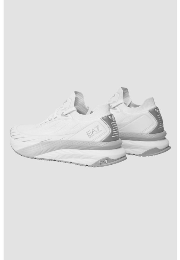 EA7 Emporio Armani - EA7 Białe sneakersy, Rozmiar 43 1/3. Kolor: biały