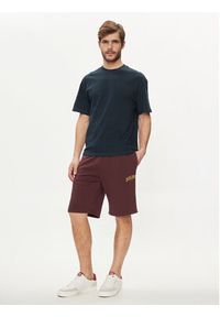 Jack & Jones - Jack&Jones Szorty sportowe Josh 12248833 Bordowy Comfort Fit. Kolor: czerwony. Materiał: bawełna, syntetyk. Styl: sportowy #6