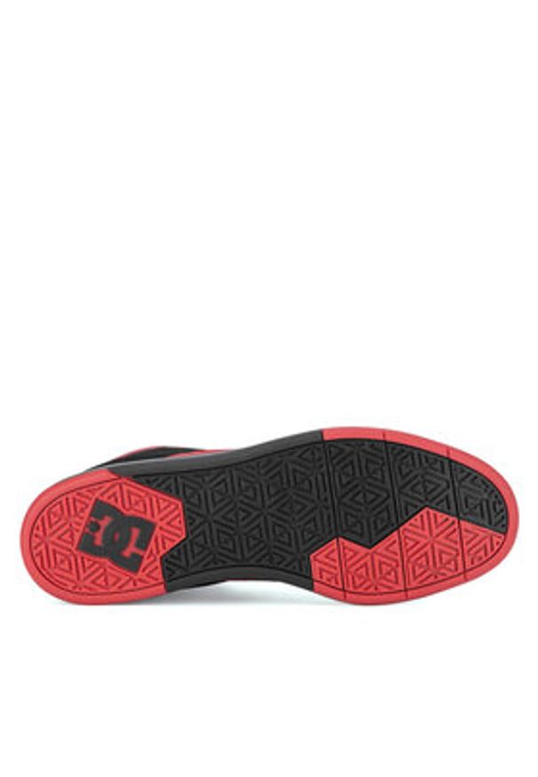 DC Sneakersy CURE HI TOP ADYS400072-XKKR Czarny. Kolor: czarny. Materiał: skóra