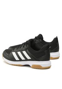 Adidas - adidas Buty halowe Ligra 7 M FZ4658 Czarny. Kolor: czarny. Materiał: skóra