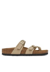 Birkenstock Japonki Mayari 1029726 Beżowy. Kolor: beżowy. Materiał: skóra #3