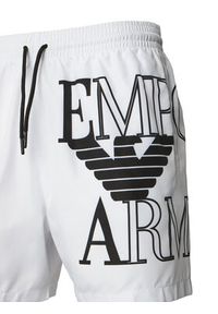 Emporio Armani Szorty kąpielowe EM000583 AF20434 U0002 Biały Regular Fit. Kolor: biały. Materiał: syntetyk #2