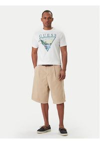 Guess T-Shirt M6GI49 K3584 Biały Reglan Fit. Kolor: biały. Materiał: bawełna #4