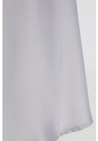 Answear Lab spódnica kolor szary midi rozkloszowana. Kolor: szary. Materiał: tkanina. Styl: wakacyjny #2