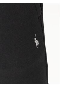 Polo Ralph Lauren Spodnie dresowe 710900910001 Czarny Slim Fit. Kolor: czarny. Materiał: bawełna, dresówka, syntetyk #4