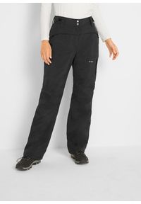 bonprix - Hydrofobowe spodnie termiczne. Kolor: czarny. Długość: długie #1