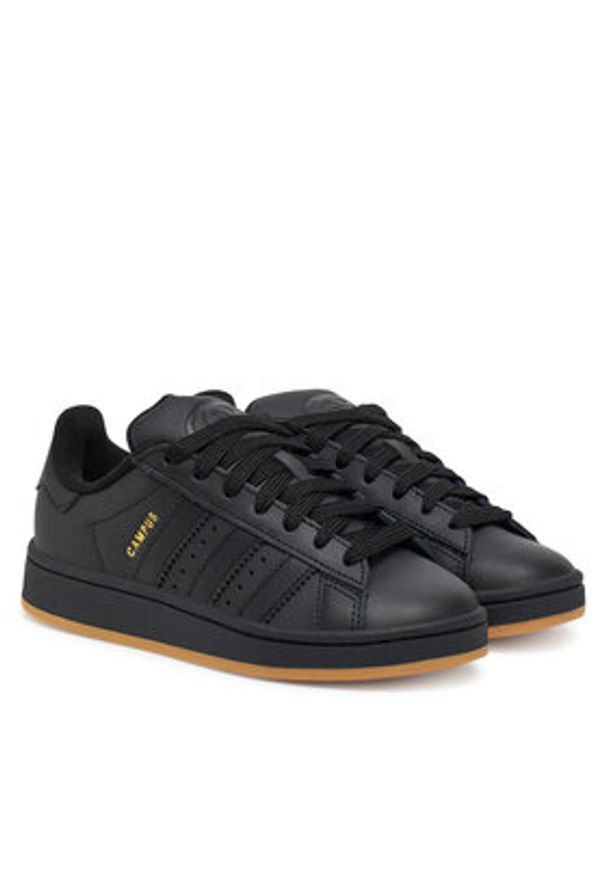 Adidas - adidas Sneakersy Campus 00s JR5759 Czarny. Kolor: czarny. Materiał: skóra. Model: Adidas Campus