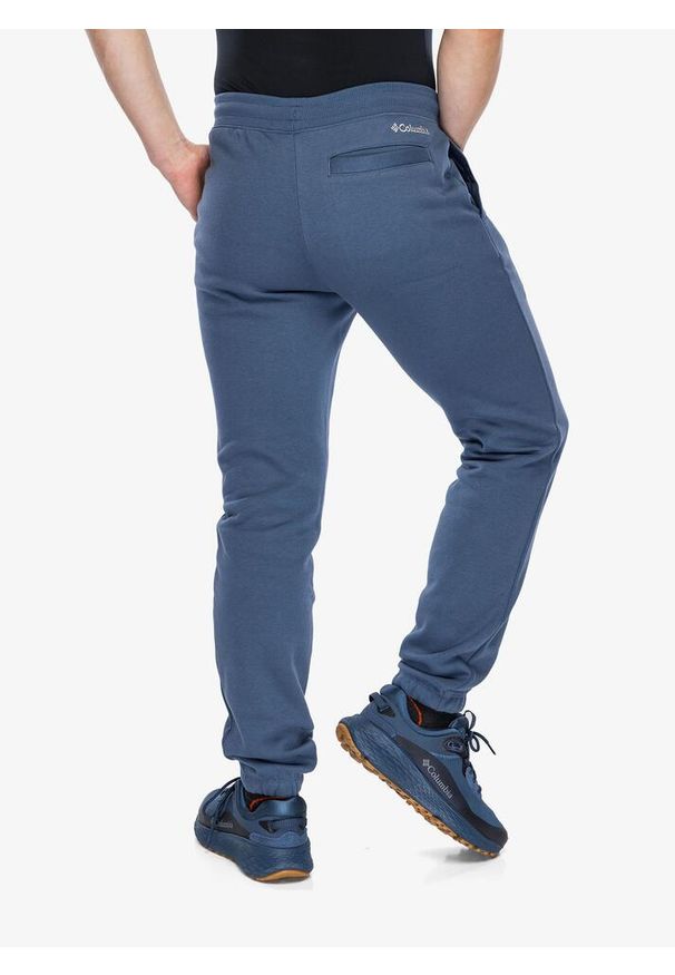 columbia - Spodnie turystyczne męskie Columbia Meridian Creek Jogger. Kolor: niebieski