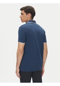 BOSS Polo Passertip 50507699 Niebieski Slim Fit. Typ kołnierza: polo. Kolor: niebieski. Materiał: bawełna