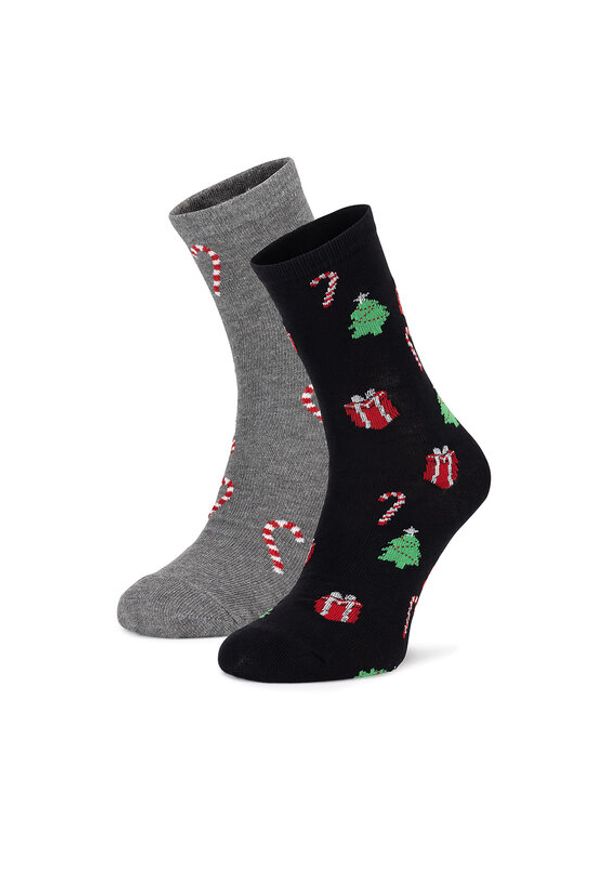 Lasocki Skarpety długie 2MB-001-AW24 (2-pack) Szary. Kolor: szary. Materiał: bawełna