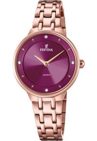 Zegarek Festina Zegarek damski Festina F20602-2 CYRKONIE różowe złoto. Kolor: złoty, wielokolorowy, różowy #1