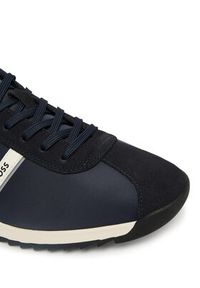 BOSS Sneakersy Zayn 50562818 Granatowy. Kolor: niebieski. Materiał: materiał #2