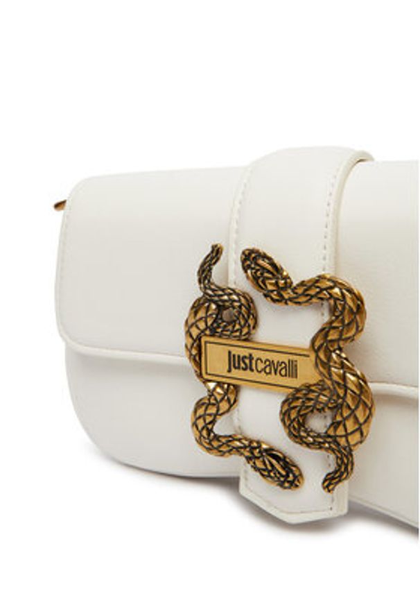 Just Cavalli Torebka 80RA4BA7 ZSA89 Biały. Kolor: biały. Materiał: skórzane