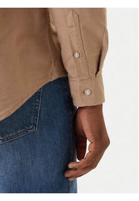 Tommy Jeans Koszula Oxford DM0DM22836 Beżowy Regular Fit. Kolor: beżowy. Materiał: bawełna #2