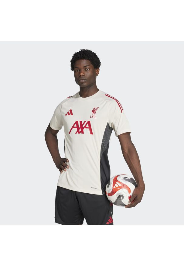 Adidas - Koszulka Liverpool FC Tiro 25 Competition Training. Kolor: biały. Sport: piłka nożna