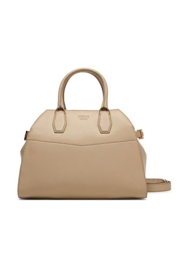 Guess Torebka HWYUAA P6236 Beżowy. Kolor: beżowy. Materiał: skórzane