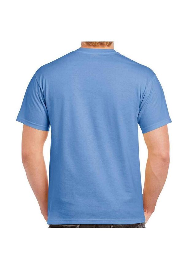 GILDAN - Ultra Bawełniana Koszulka Unisex Dla Dorosłych. Kolor: niebieski. Materiał: bawełna
