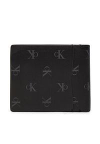 Calvin Klein Jeans Duży Portfel Męski Aop Bifold W/Coin K50K512586 Czarny. Kolor: czarny. Materiał: skóra #2