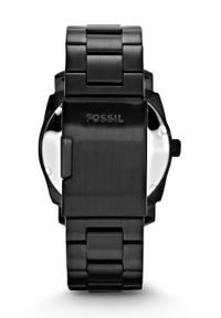 Fossil - Zegarek FS4775IE. Kolor: czarny. Materiał: materiał #3