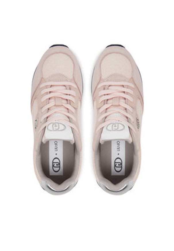 Liu Jo Sneakersy Vibe 03 BA5087 PX624 Różowy. Kolor: różowy. Materiał: materiał, mesh