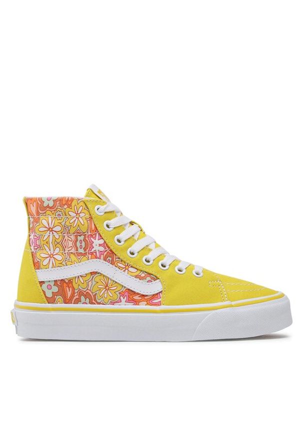 Vans Sneakersy Sk8-Hi Tapered VN0A5KRUBLX1 Żółty. Kolor: żółty. Materiał: materiał