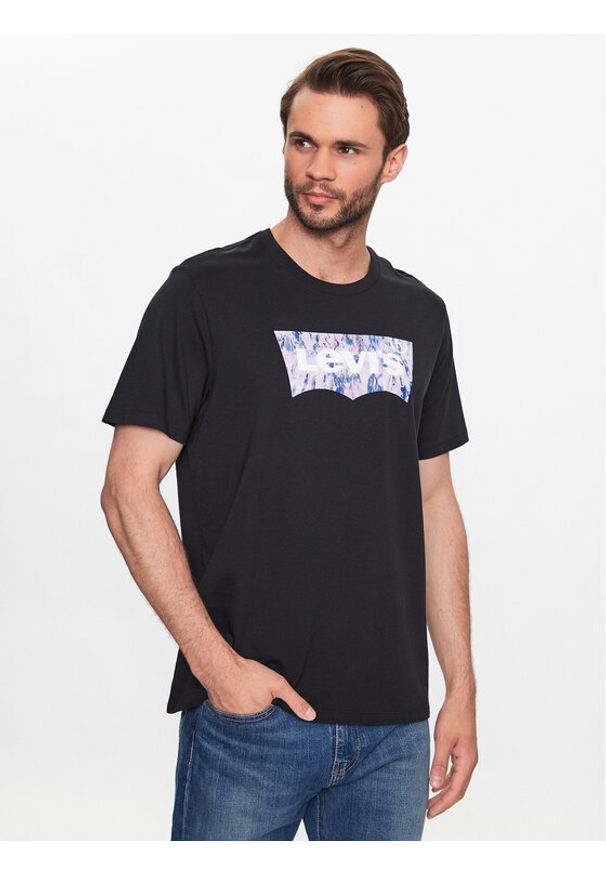 Levi's® T-Shirt Graphic 22491-1318 Czarny Regular Fit. Kolor: czarny. Materiał: bawełna