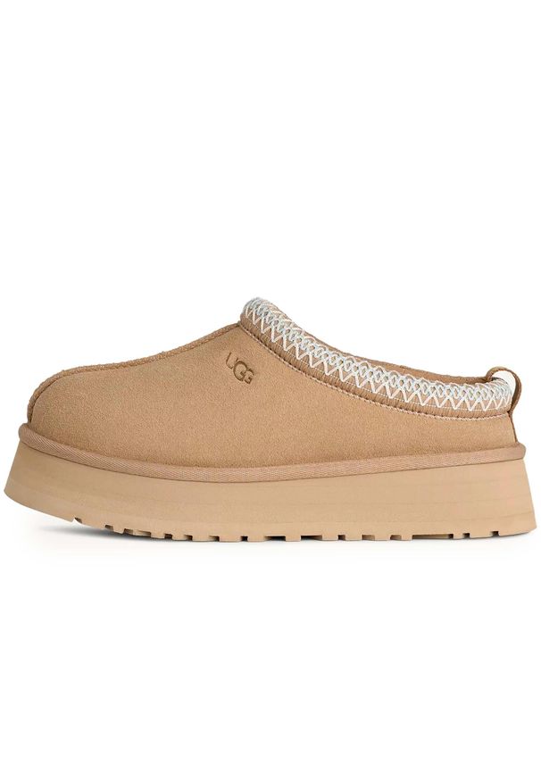 Kapcie Ugg Australian W Tazz Ii Damskie. Okazja: na co dzień. Kolor: beżowy. Styl: casual