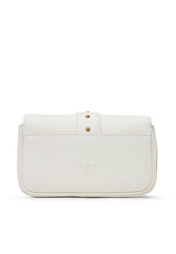 Pinko - PINKO Torebka Love One Pocket C PE 23 PLTT 100061 A0F1 Biały. Kolor: biały. Materiał: skórzane