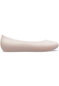 Baleriny damskie Crocs Brooklyn Flat. Kolor: różowy