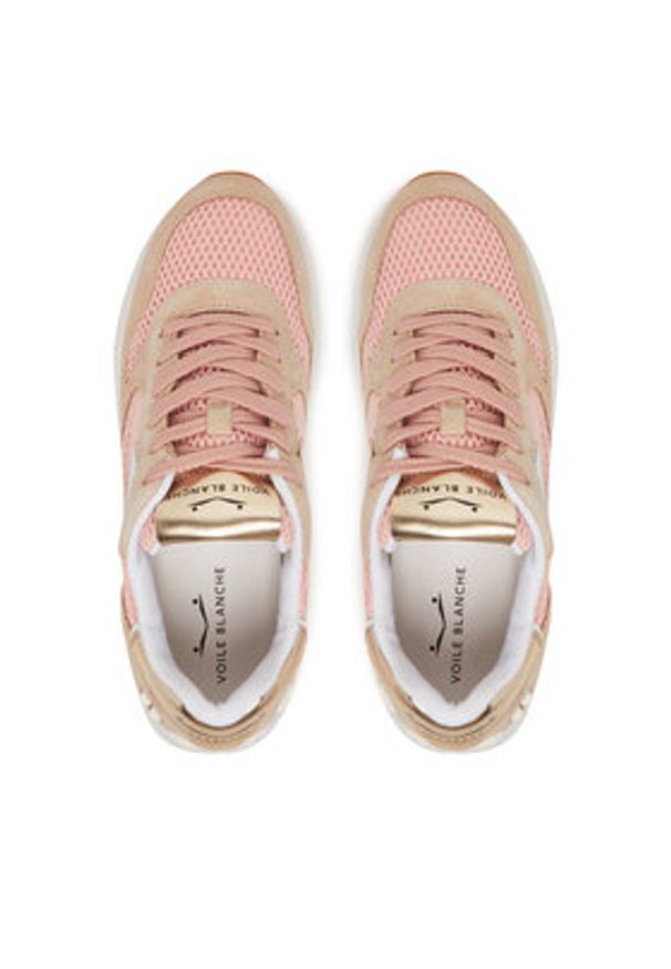 Voile Blanche Sneakersy Merry Sport 0012018825.05.1E65 Beżowy. Kolor: beżowy. Materiał: skóra, zamsz