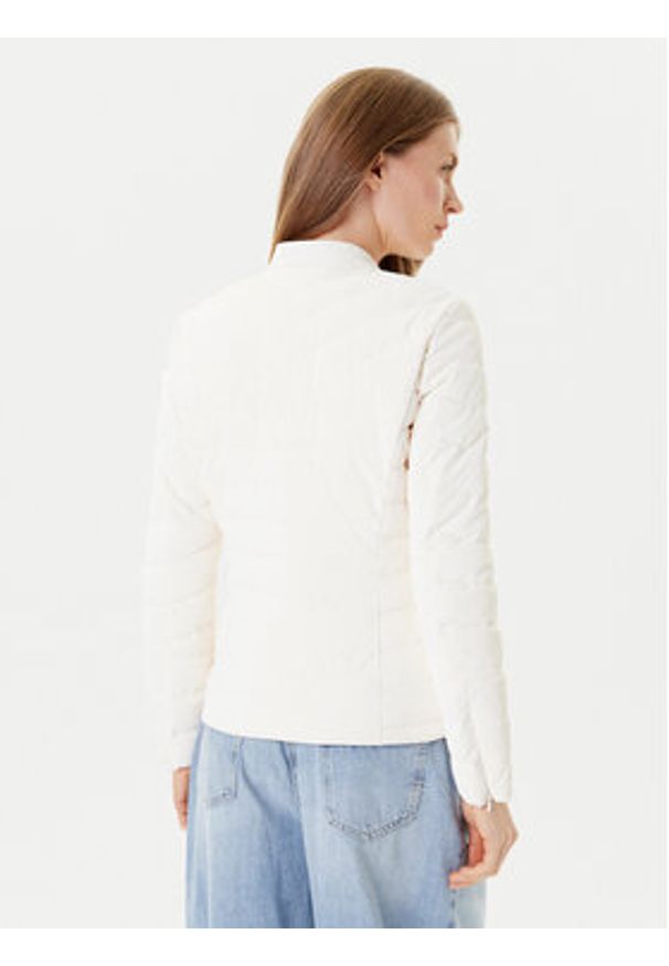Guess Kurtka przejściowa W5YL13 WHDQ0 Écru Regular Fit. Materiał: syntetyk