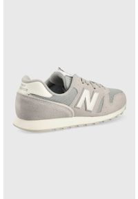 New Balance sneakersy ML373BU2 kolor szary. Nosek buta: okrągły. Zapięcie: sznurówki. Kolor: szary. Materiał: guma. Model: New Balance 373 #2