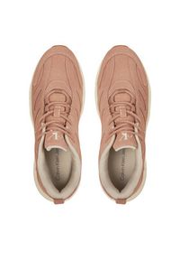 Calvin Klein Jeans Sneakersy Retro Tennis Low Mg Mix Media Wn YW0YW01639 Różowy. Kolor: różowy. Materiał: zamsz, skóra #3