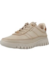 Carmela - Buty CARMELA 162525C Beżowy. Kolor: beżowy. Materiał: tkanina, skóra. Styl: sportowy