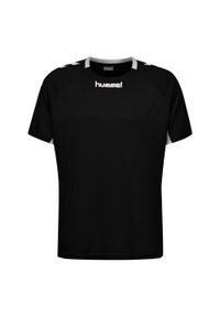 Koszulka sportowa z krótkim rękawem męska Hummel Core Team Jersey S/S. Kolor: czarny. Materiał: jersey. Długość rękawa: krótki rękaw. Długość: krótkie #1