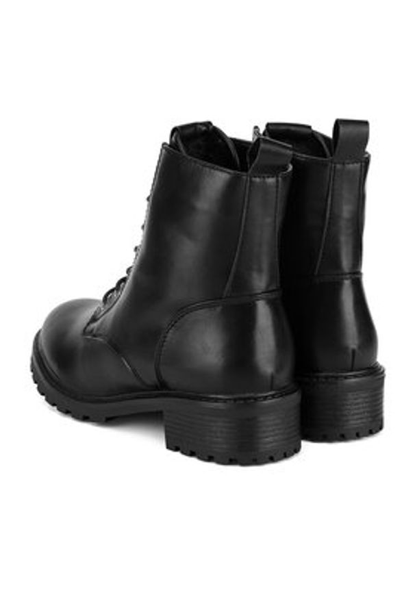 Clara Barson Botki WS2971-33 Czarny. Kolor: czarny. Materiał: materiał