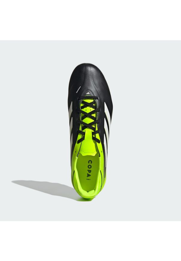 Adidas - Buty piłkarskie Copa Pure 3 League 2G/3G Artificial Grass. Kolor: czarny, biały, wielokolorowy, żółty. Sport: piłka nożna