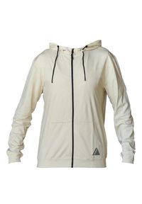 Joma - Bluza Męska Na Siłownię Zapinana Na Suwak. Kolor: biały. Sport: fitness