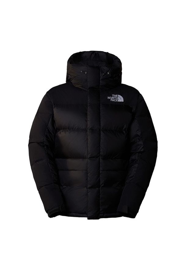 Kurtka The North Face Himalayan 0A4QYXJK31 - czarna. Kolor: czarny. Materiał: poliester, materiał, puch, nylon. Sezon: zima. Sport: turystyka piesza