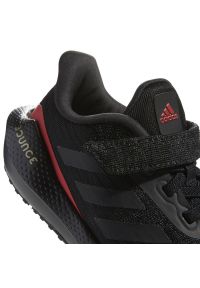 Adidas - Buty do biegania adidas EQ21 Run El K Jr GZ5399 czarne. Okazja: na co dzień. Zapięcie: rzepy. Kolor: czarny. Materiał: syntetyk. Sport: bieganie #6